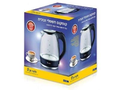 קומקום חשמלי זכוכית