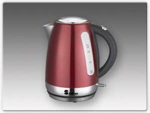 קומקום נירוסטה נשלף-אדום