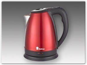 קומקום נירוסטה נשלף- אדום