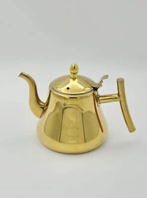 קומקום זהב מודרני להגשה