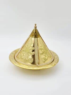 טאג'ין מרוקאי מקורי זהב