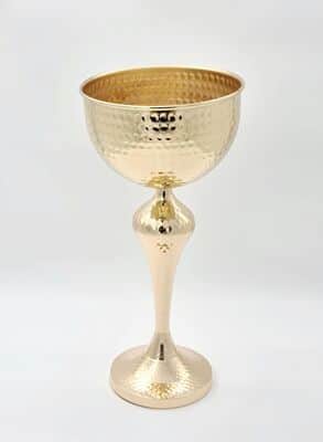 גביע מעוצב למרכז שולחן גבוה 52 ס"מ