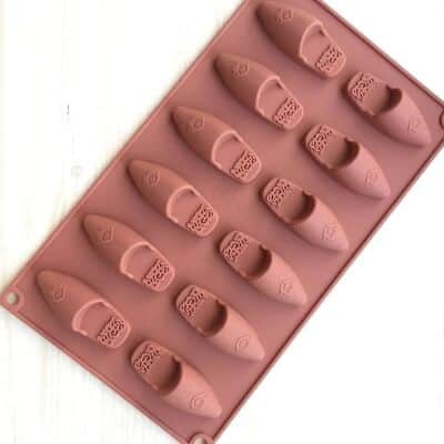תבנית סיליקון נעל מרוקאית 12 שקעים