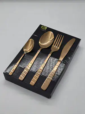 סט סכו"מ נחושת 6 סועדים "ROY"