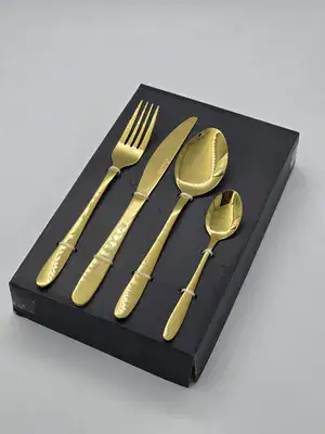 סכו"מ זהב מהודר 6 סועדים "קוצ'ינה"