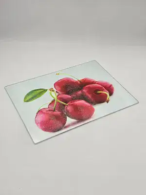 משטח חיתוך זכוכית אנטיבקטריאלי 30/40