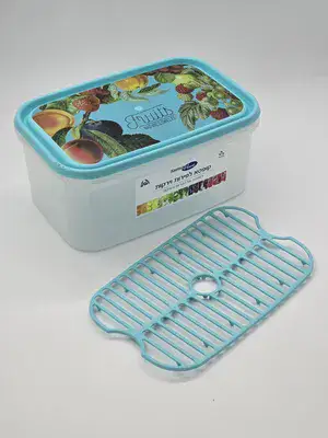 קופסה לפירות 4.4 ליטר כולל רשת