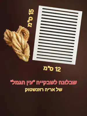 שבלונה לשבקיה "עין הגמל" אריה רוזנשטוק