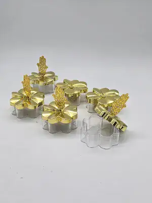 6 קופסאות פרח חמסה לשולחן חינה