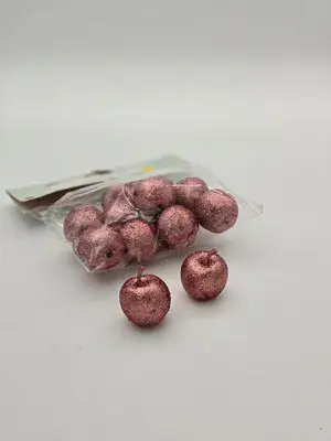 12 תפוחים נוצצים נחושת לעיצוב שולחן