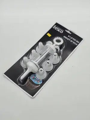 סט מזרק כולל 7 צנטרים לקישוט